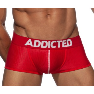 Addicted AD806 Push Up Mesh Trunk Red