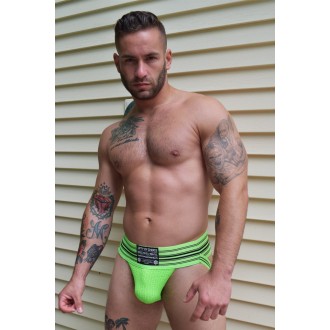 BREEDWELL Cumdump Jock Neon Green