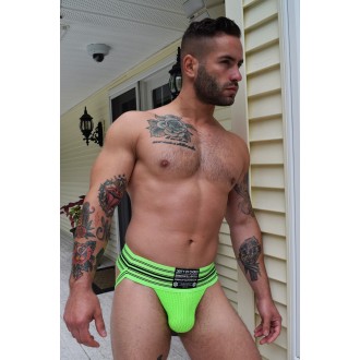 BREEDWELL Cumdump Jock Neon Green
