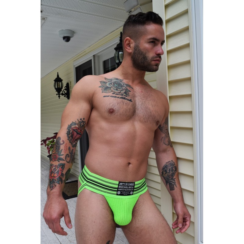 BREEDWELL Cumdump Jock Neon Green