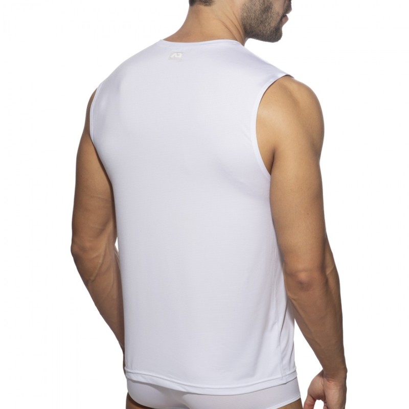 Addicted AD1328 Veloz Dry Tank Top White
