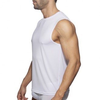Addicted AD1328 Veloz Dry Tank Top White