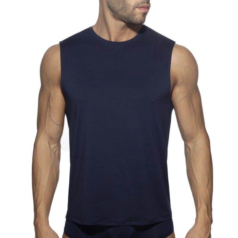 Addicted AD1328 Veloz Dry Tank Top Navy