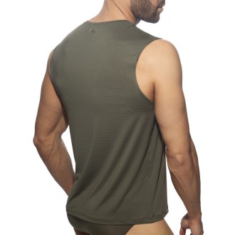 Addicted AD1328 Veloz Dry Tank Top Khaky