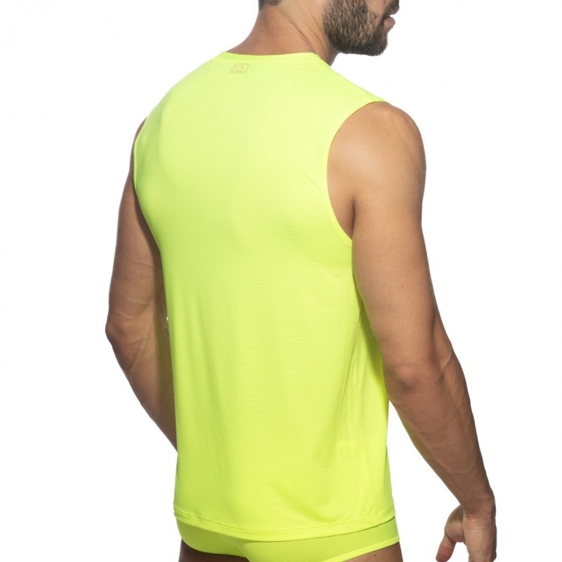 Addicted AD1328 Veloz Dry Tank Top Neon Yellow