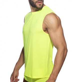 Addicted AD1328 Veloz Dry Tank Top Neon Yellow
