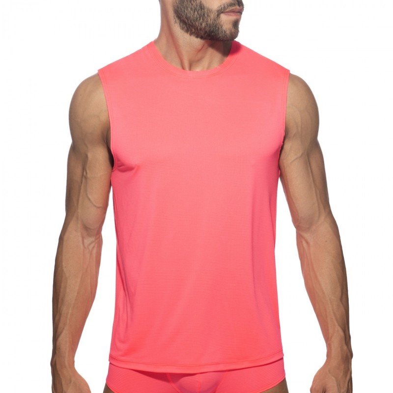 Addicted AD1328 Veloz Dry Tank Top Neon Pink