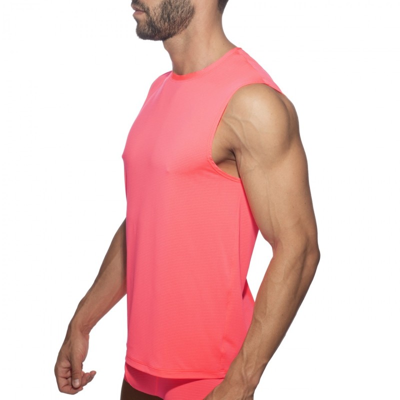 Addicted AD1328 Veloz Dry Tank Top Neon Pink