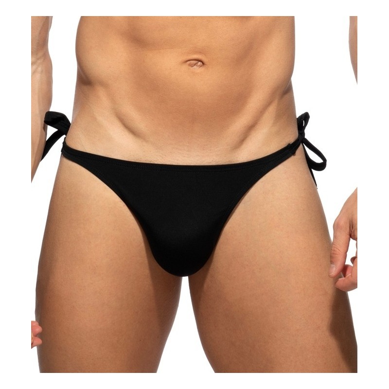 Addicted ADS390 Multi-Cord Swim Thong Black