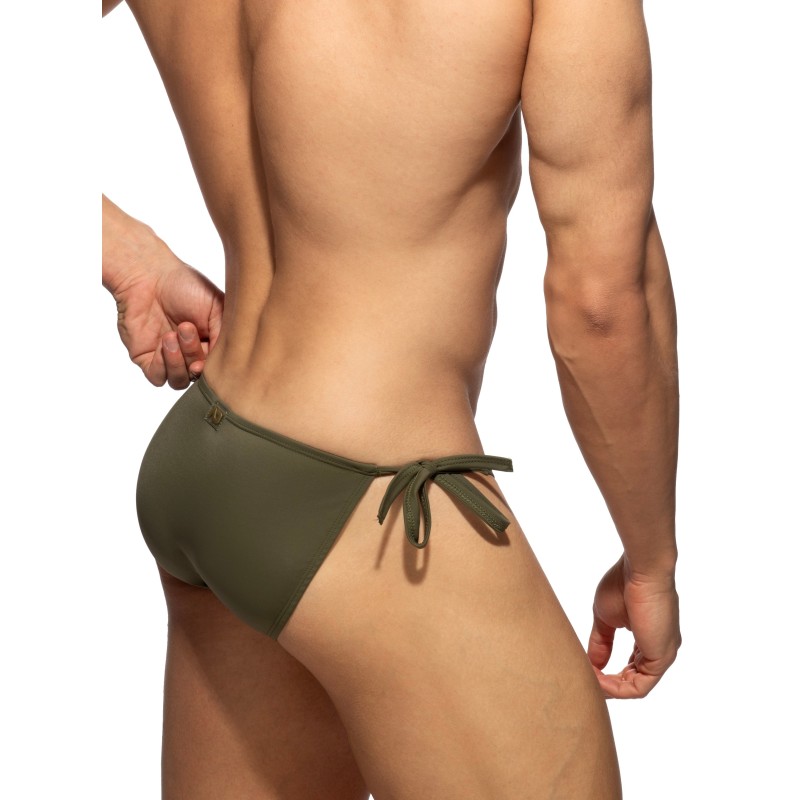 Addicted ADS389 Multi-Cord Swim Bikini Brief Kaki