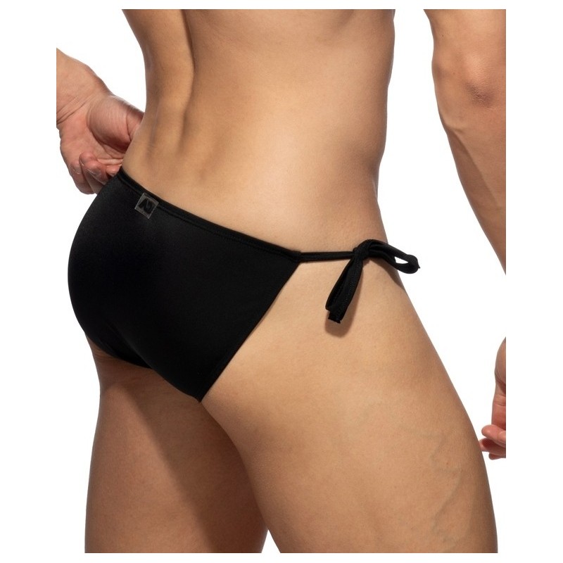 Addicted ADS389 Multi-Cord Swim Bikini Brief Black