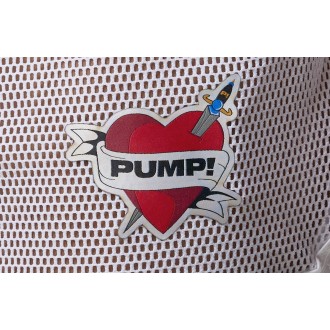PUMP 13040 White Mesh Short
