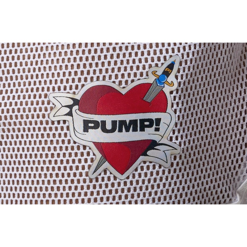 PUMP 13040 White Mesh Short