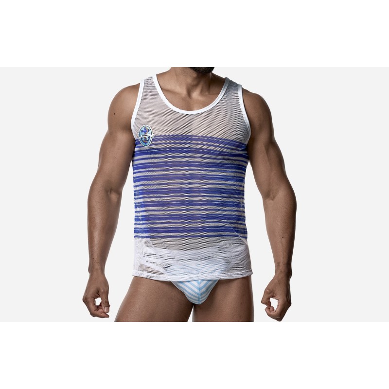 PUMP 14037 Marine Mesh Tank Top