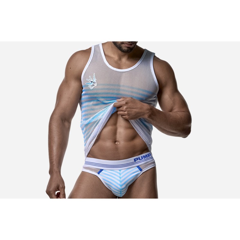 PUMP 14036 Sailor Mesh Tank Top