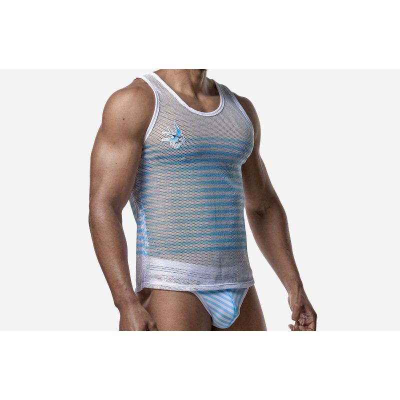 PUMP 14036 Sailor Mesh Tank Top