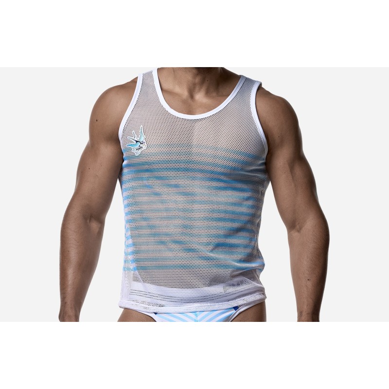 PUMP 14036 Sailor Mesh Tank Top