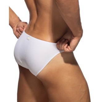 Addicted AD1463 Sexy Rib Bikini Brief White