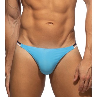 Addicted AD1464 Sexy Rib Thong Sky Blue