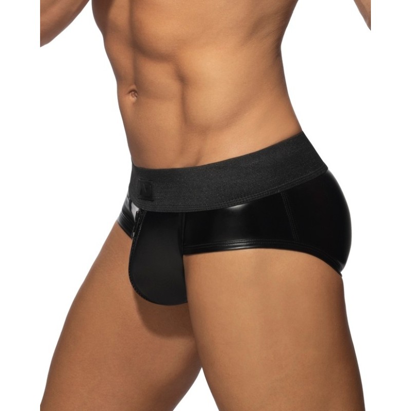 AD Fetish ADF136 Front & Back Zip Rub Brief