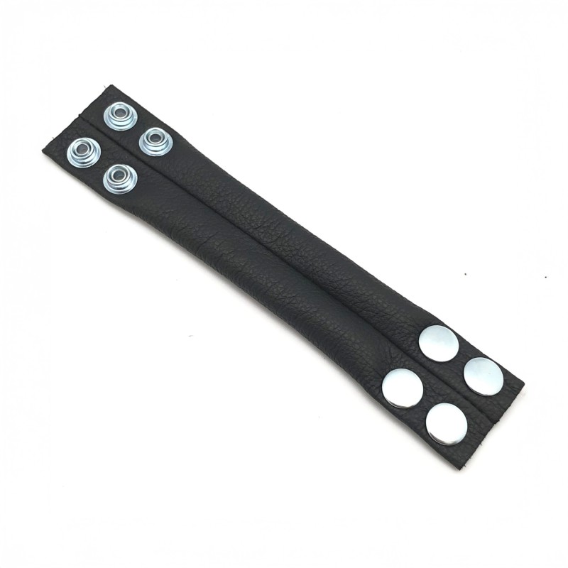 Red Leather Adjustable Leather Ballstretcher 140 gr - Black