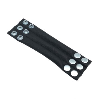Red Leather Adjustable Leather Ballstretcher 190 gr - Black
