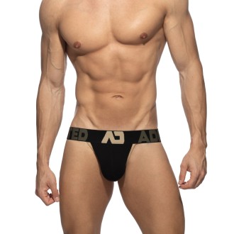 Addicted AD1449 Naked Feeling Thong Black