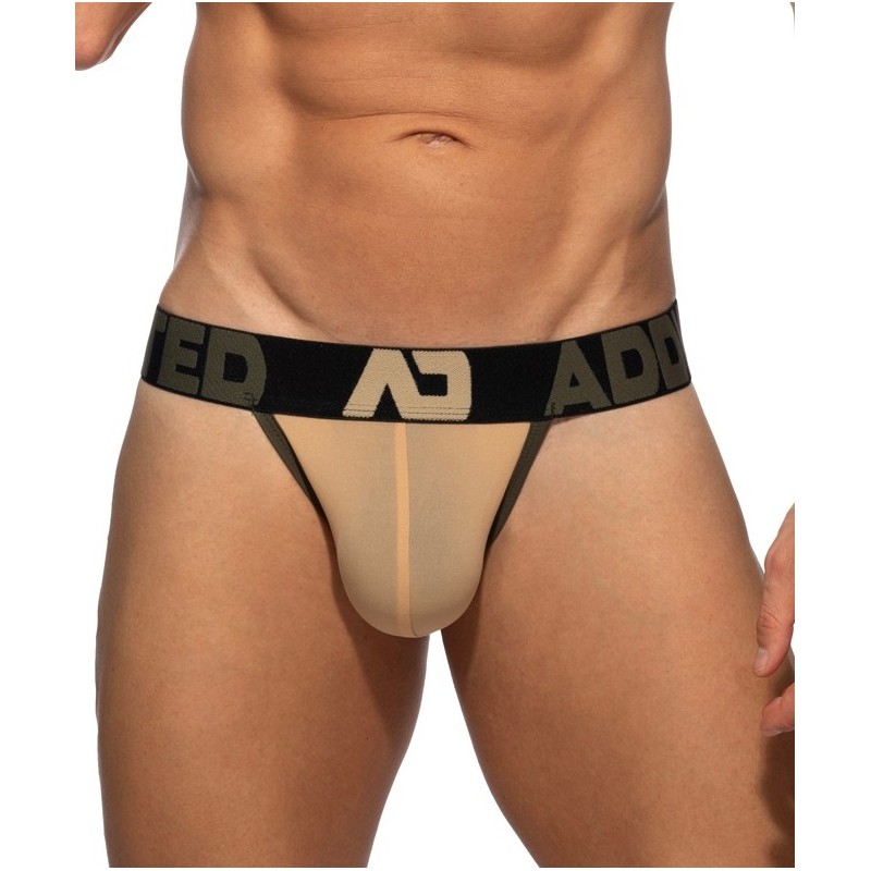 Addicted AD1449 Naked Feeling Thong Beige