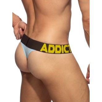 Addicted AD1449 Naked Feeling Thong Brown