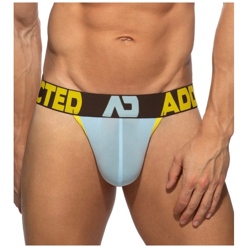 Addicted AD1449 Naked Feeling Thong Sky Blue