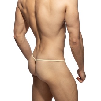 Addicted AD1462 Chevron G-String Beige