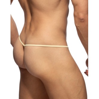 Addicted AD1462 Chevron G-String Beige