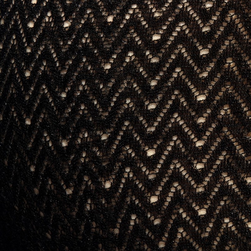 Addicted AD1462 Chevron G-String Black