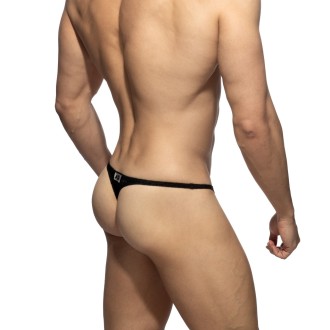 Addicted AD1460 Chevron Thong Black
