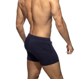 Addicted AD1482 AD Cotton Gym Shorts Navy