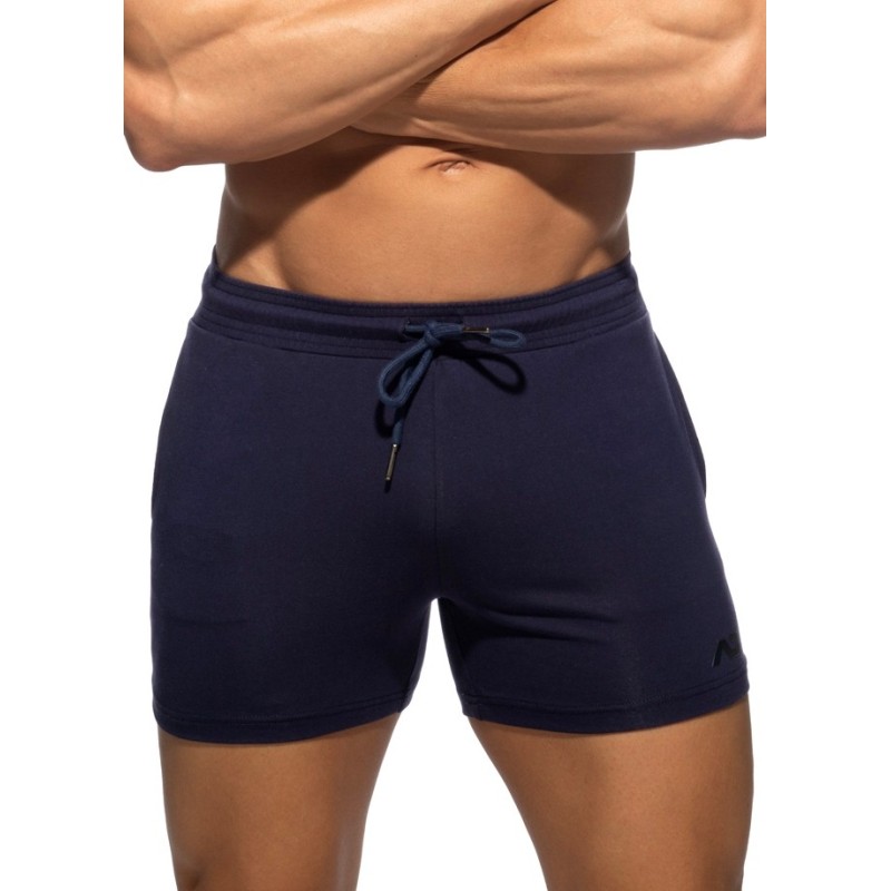 Addicted AD1482 AD Cotton Gym Shorts Navy