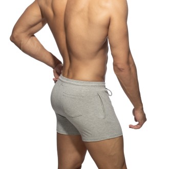Addicted AD1482 AD Cotton Gym Shorts Heather Grey