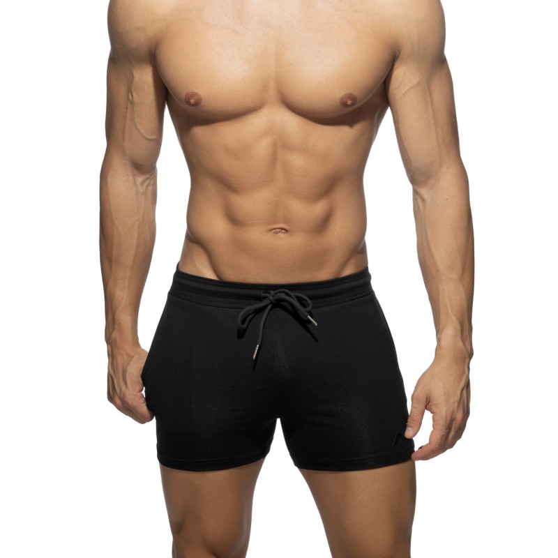 Addicted AD1482 AD Cotton Gym Shorts Black