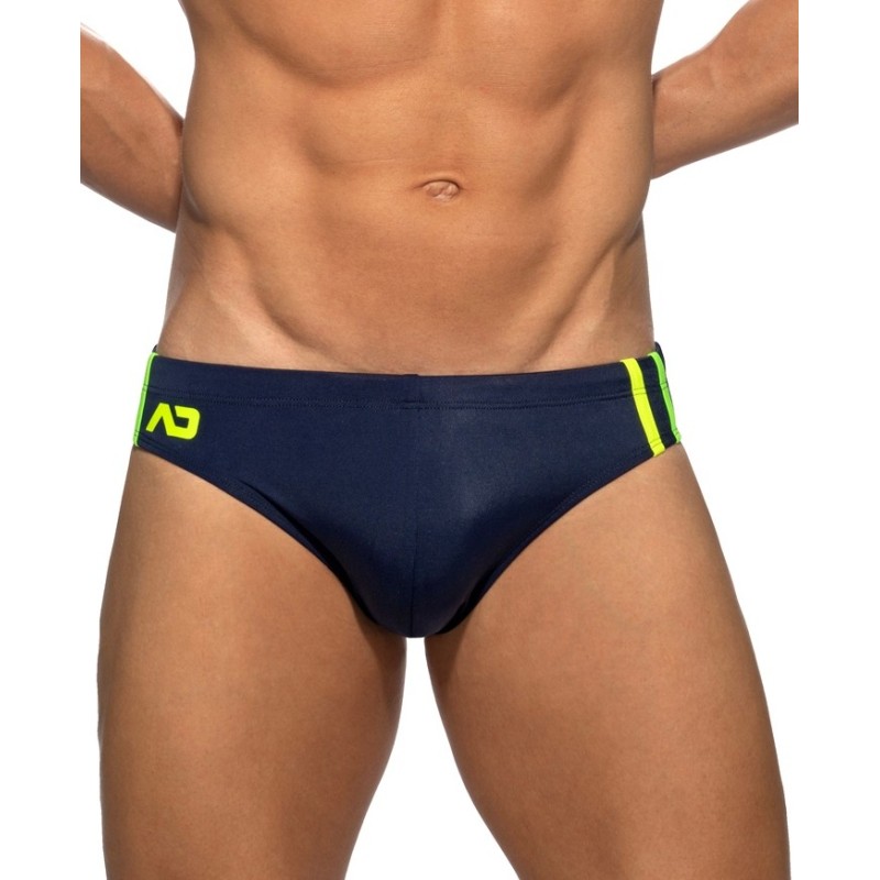 Addicted ADS005 Low Cut Sports Swim Brief Navy