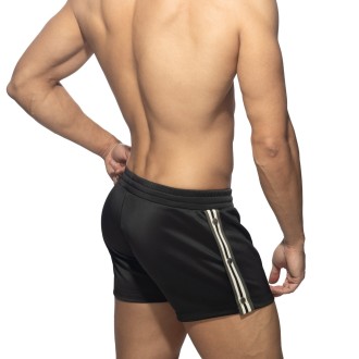 Addicted AD1338 Nexus Button Shorts Black