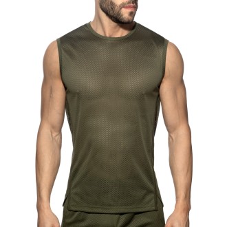 Addicted AD1443 Los Angeles Sports Tank Top Kaki