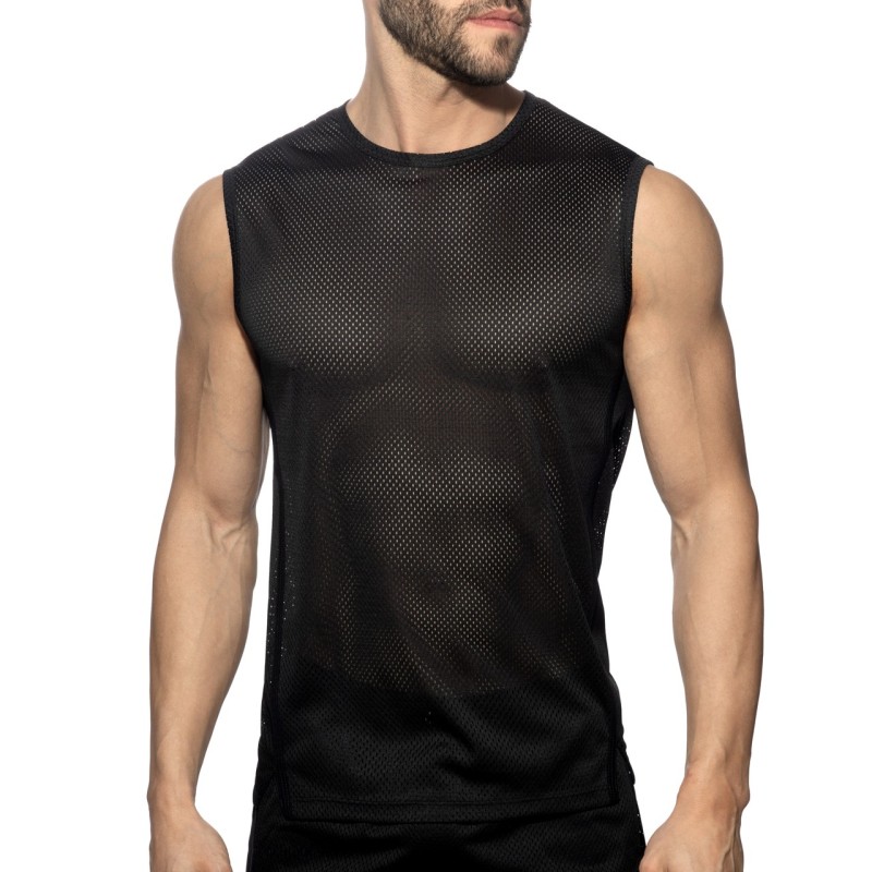 Addicted AD1443 Los Angeles Sports Tank Top Black