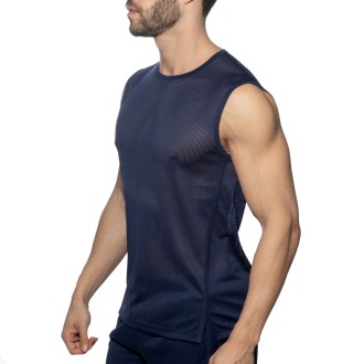 Addicted AD1443 Los Angeles Sports Tank Top Navy