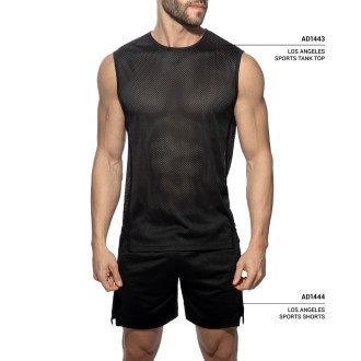 Addicted AD1444 Los Angeles Sports Shorts Black