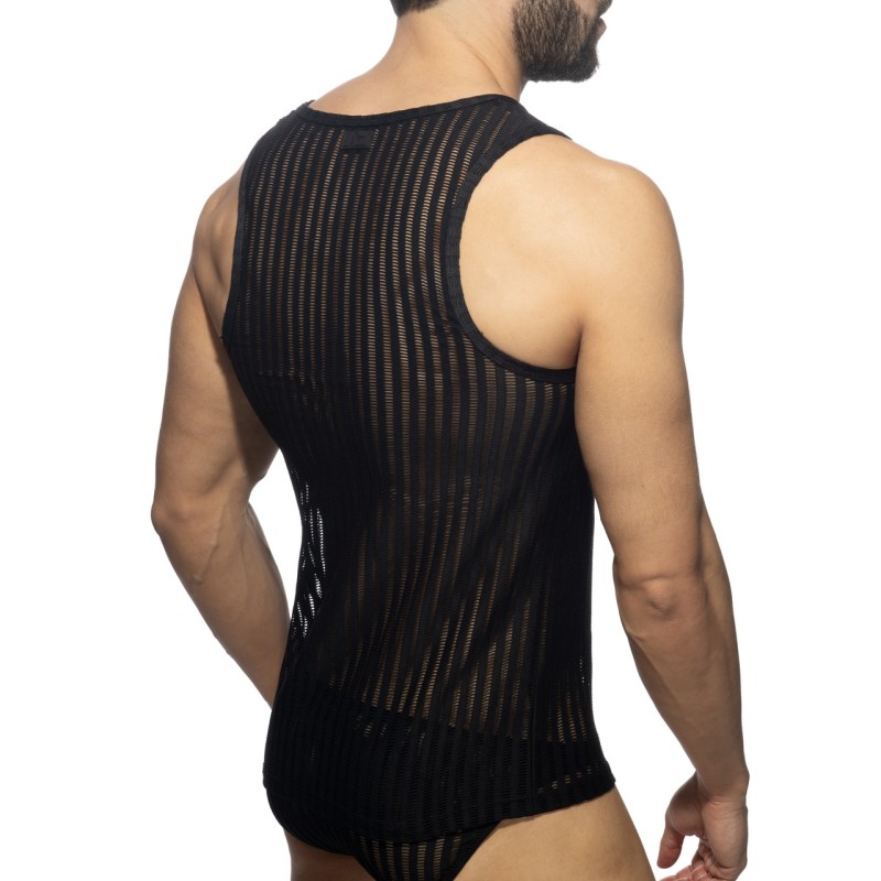 Addicted AD1355 Horny Tank Top Black Addicted AD1355 Horny Tank Top Black