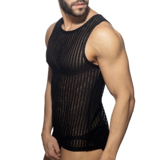 Addicted AD1355 Horny Tank Top Black