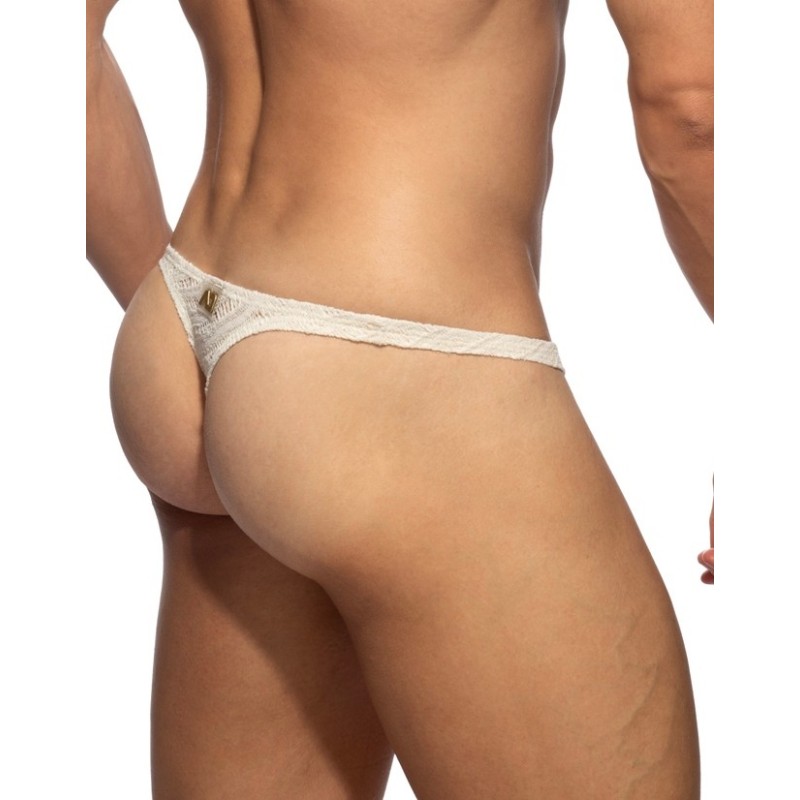 Addicted AD1471 Barewave Thong Ivory