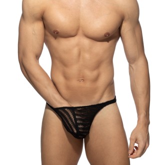 Addicted AD1471 Barewave Thong Black