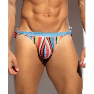 ES Collection 2626 Gelato Stripe Thong