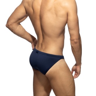 Addicted ADS385 Basic Rib Swim Bikini Brief Navy